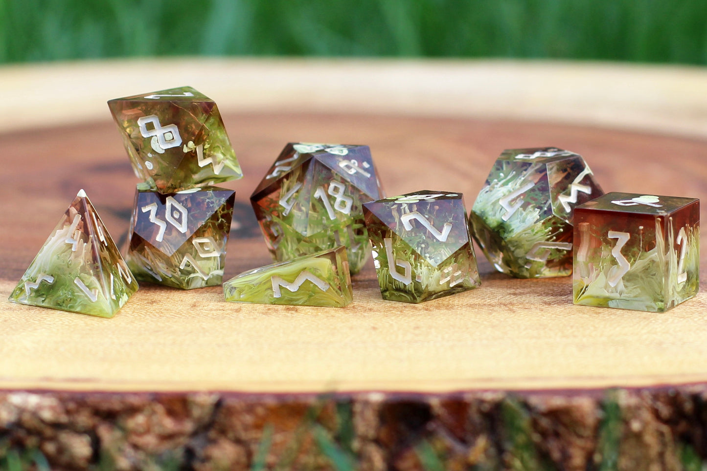 “Swamp Thing” RPG Dice Set