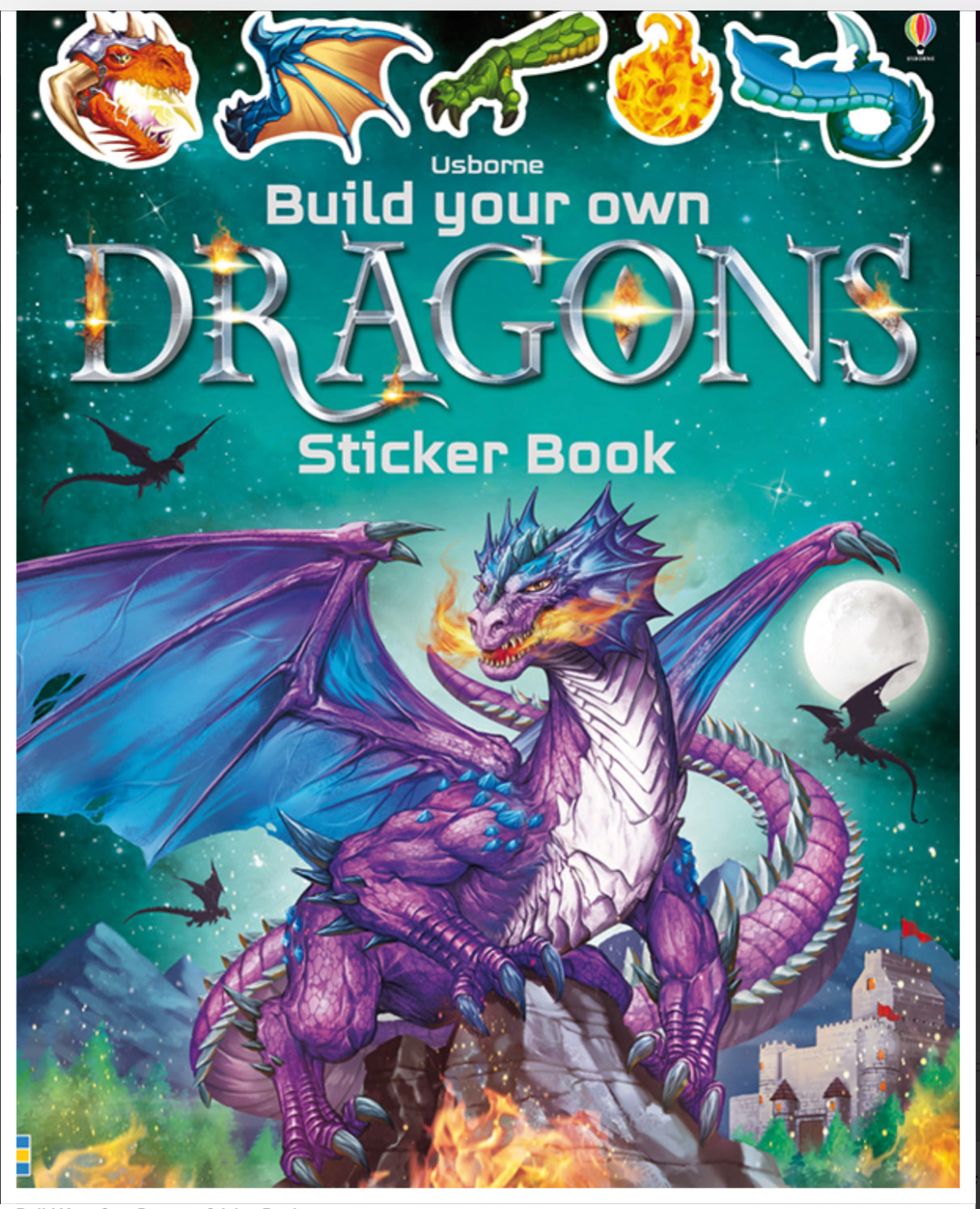 Build Your Own: Dragons Sticker Book