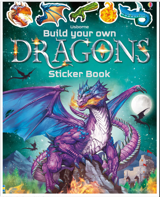 Build Your Own: Dragons Sticker Book