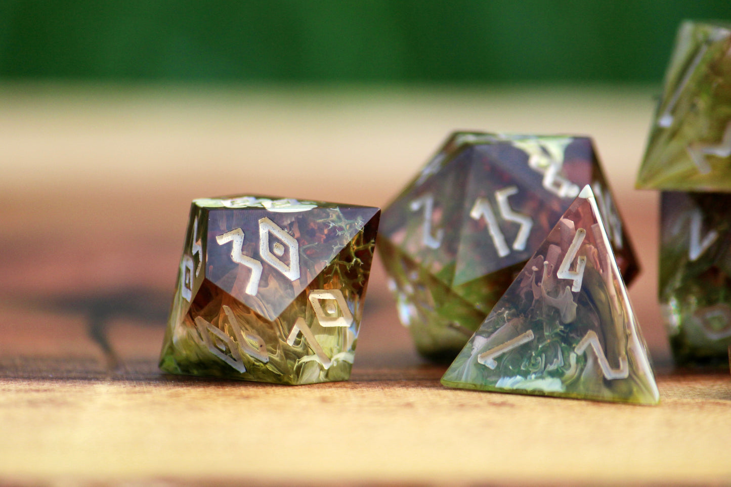 “Swamp Thing” RPG Dice Set