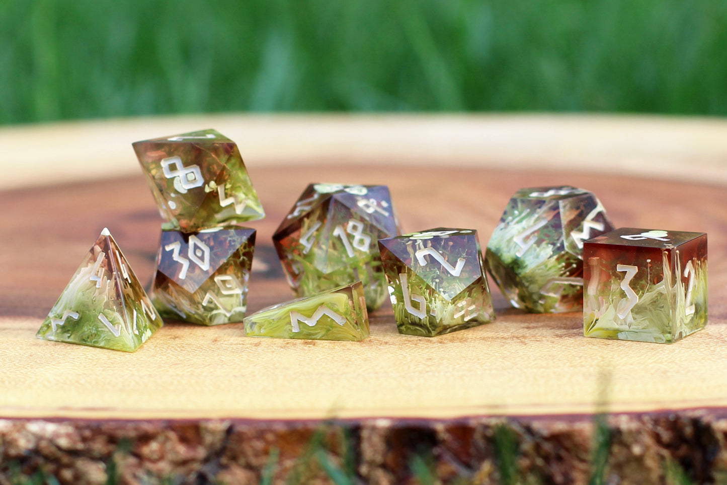 “Swamp Thing” RPG Dice Set